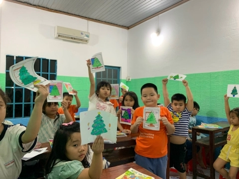 MỘT VÀI HÌNH ẢNH TRONG LỚP HỌC