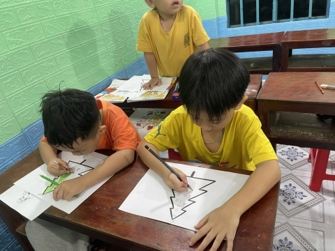 MỘT VÀI HÌNH ẢNH TRONG LỚP HỌC