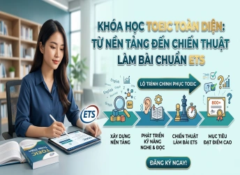 Khóa Học TOEIC Toàn Diện: Từ Nền Tảng Đến Chiến Thuật Làm Bài Chuẩn ETS