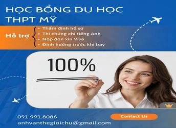 SĂN HỌC BỔNG DU HỌC THPT MỸ