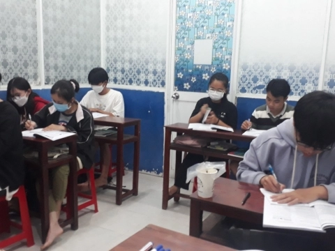 MỘT VÀI HÌNH ẢNH TRONG LỚP HỌC