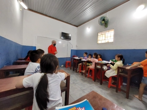 MỘT VÀI HÌNH ẢNH TRONG LỚP HỌC