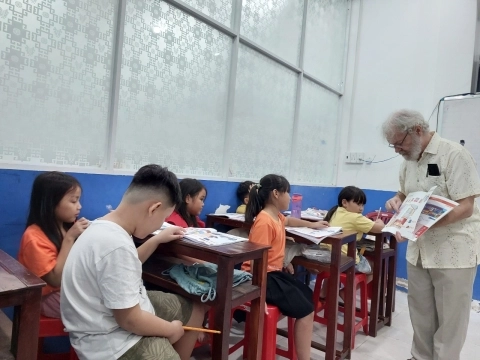 MỘT VÀI HÌNH ẢNH TRONG LỚP HỌC